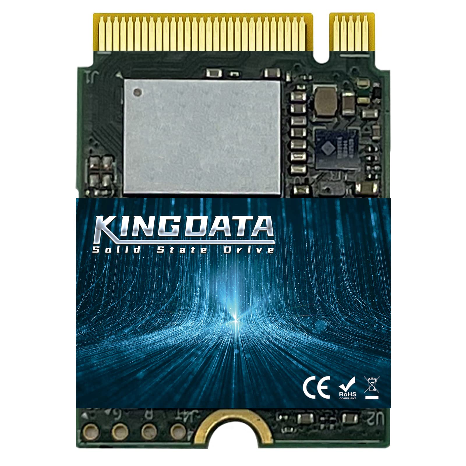 KINGDATA SSD M.2 2230 512GB NVMe PCIe Gen 4.0x4 30mm 内蔵ゲーミングSSD Steam Deck Microsoft Surface Pro 7/pro 8+/pro X/laptop3/laptop4
