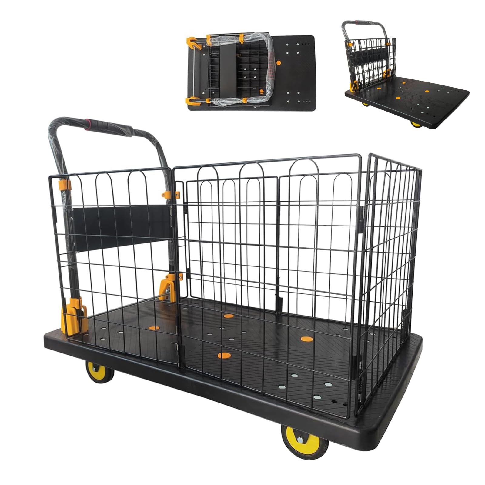 【人気商品】Jiza カゴ台車 運搬車 手押し台車 ブレーキ付き 3つスタイル Amazon.co.jp: Jiza カゴ台車 運搬車 手押し台車 ブレーキ付き 3つ