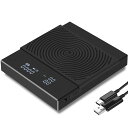 TIMEMORE タイムモア コーヒー スケール Black Mirror basic 2.0 ドリップスケール 計量器 デジタルはかり キッチン スケール 0.1g~2000g タイマー付き USB充電式 ブラック