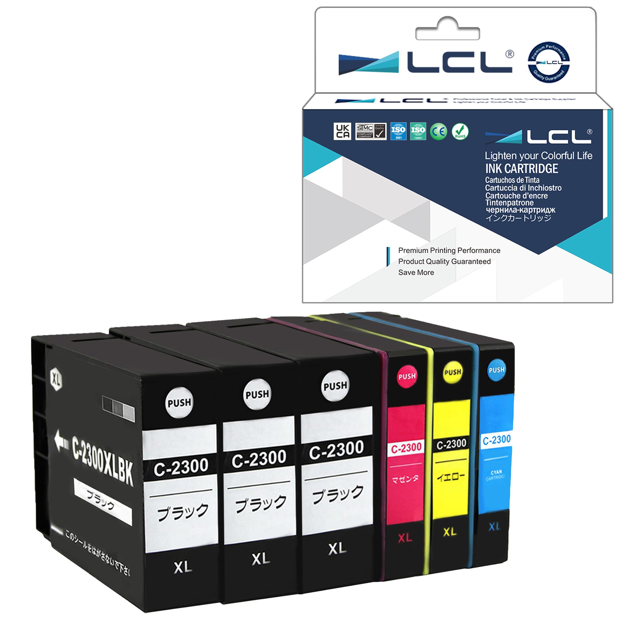 LCL Canon PGI-2300 PGI-2300XL PGI-2300BK PGI-2300XLBK PGI-2300XLC PGI...
