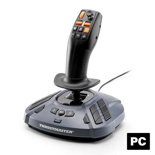 【国内正規品】Thrustmaster スラストマスター SimTask FarmStick ファーミング用 多ボタン ジョイスティックPC用 最大33ボタン ファーミングシミュレーター対応