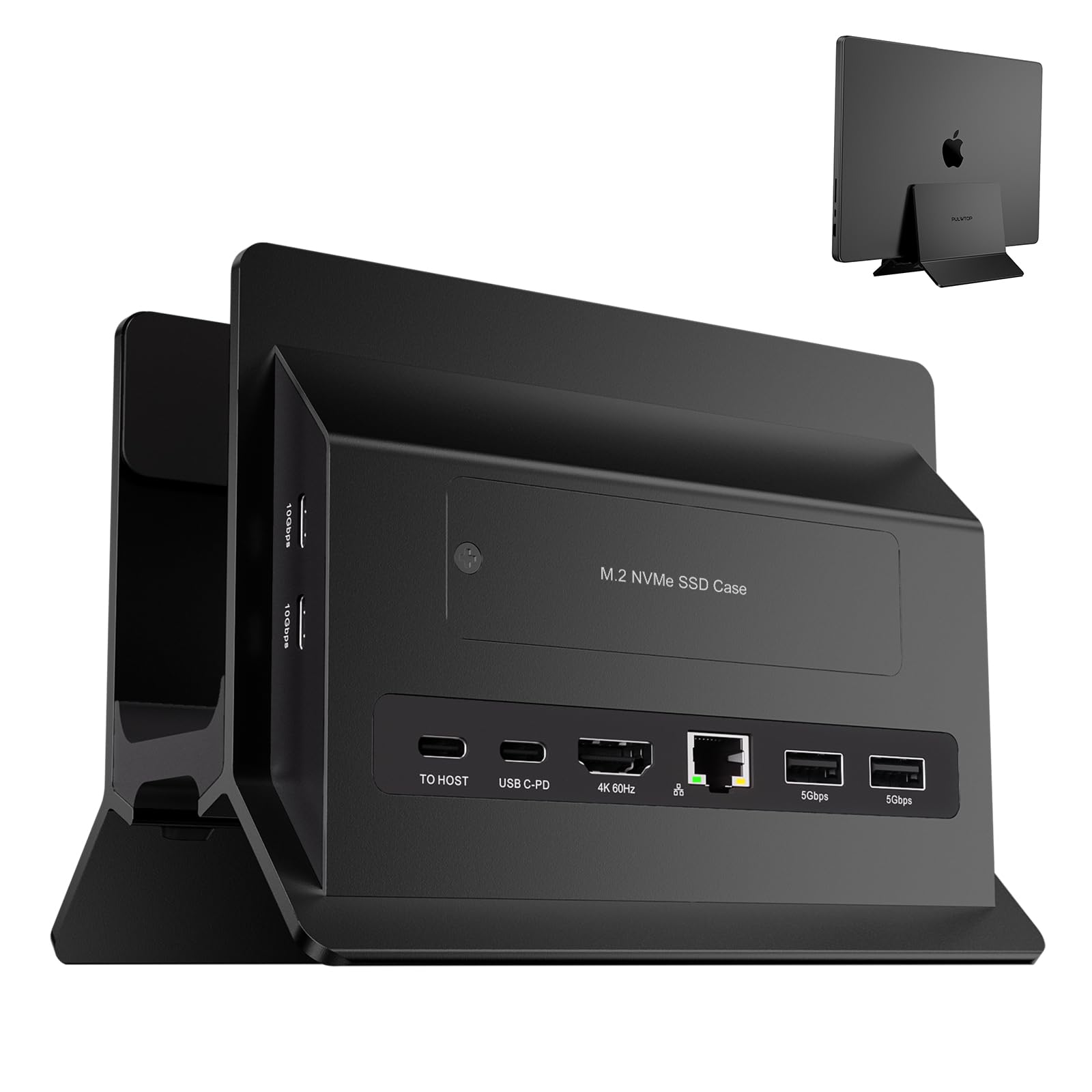 PULWTOP 11 in 1 USB C ɥå󥰥ơ Macbook Pro/Air ֤ Type-C ɤȥɥå...