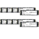 Patriot P300 512GB Internal SSD - NVMe PCIe Gen 3x4 - M.2 2280 - Solid State Drive - 10 Pack