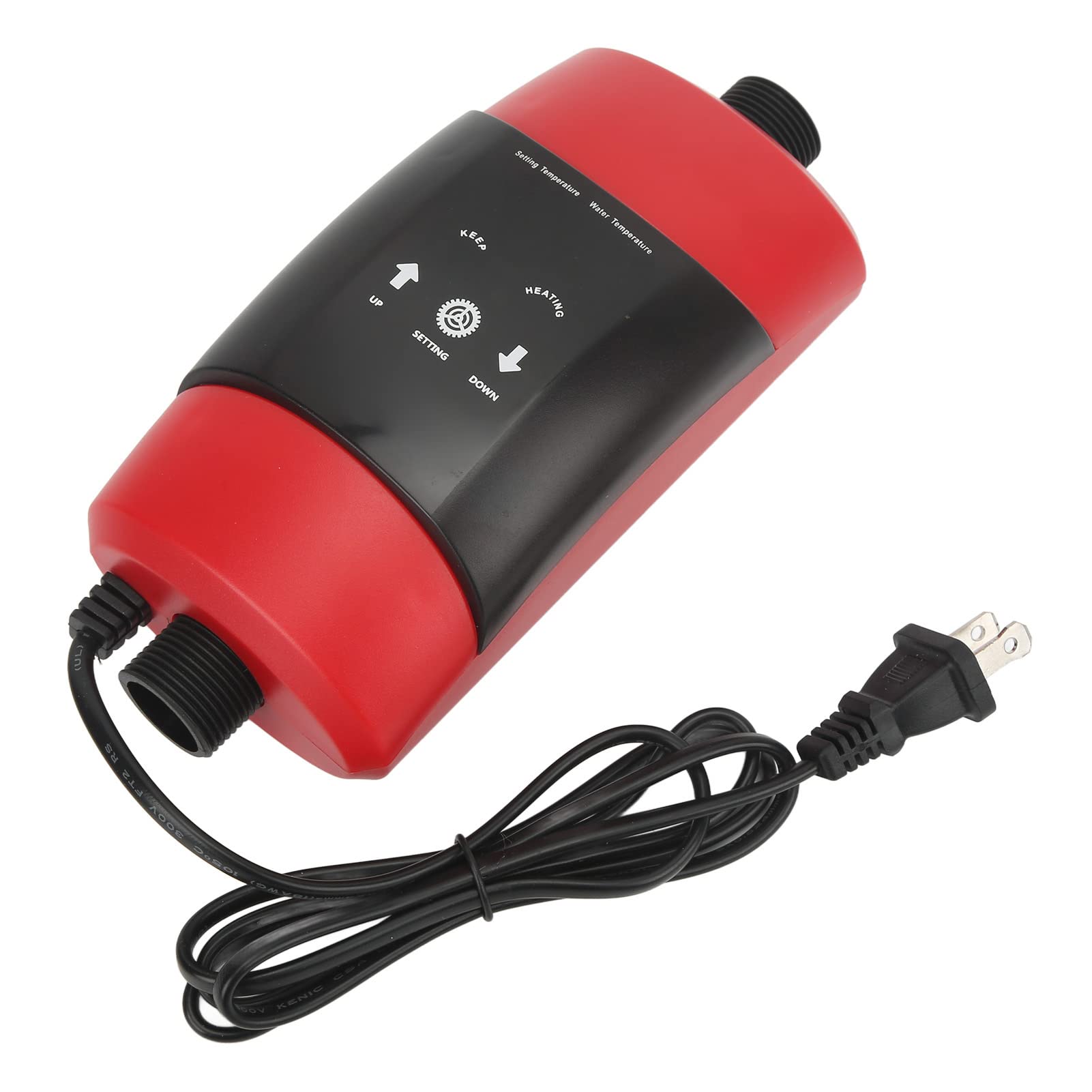 水槽ヒーター 熱帯魚 ヒーター 温度制御 300W 20℃・34℃ 過熱保護 水温管理用 サーモスタ ...