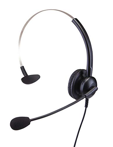 【VOPTECH】 国内正規品 テレワーク用ヘッドセット UC308（業務 ／ 法人）USB ノイズキャンセリング マイク リモートワーク web会議 1年間メーカー保証