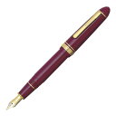 プラチナ万年筆 万年筆 プレジデント ワインレッド 細字 PTB-20000P#10-2