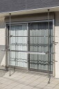 積水樹脂 ベランダものほし スタンドポール 幅9×奥行51×高さ200~275cm