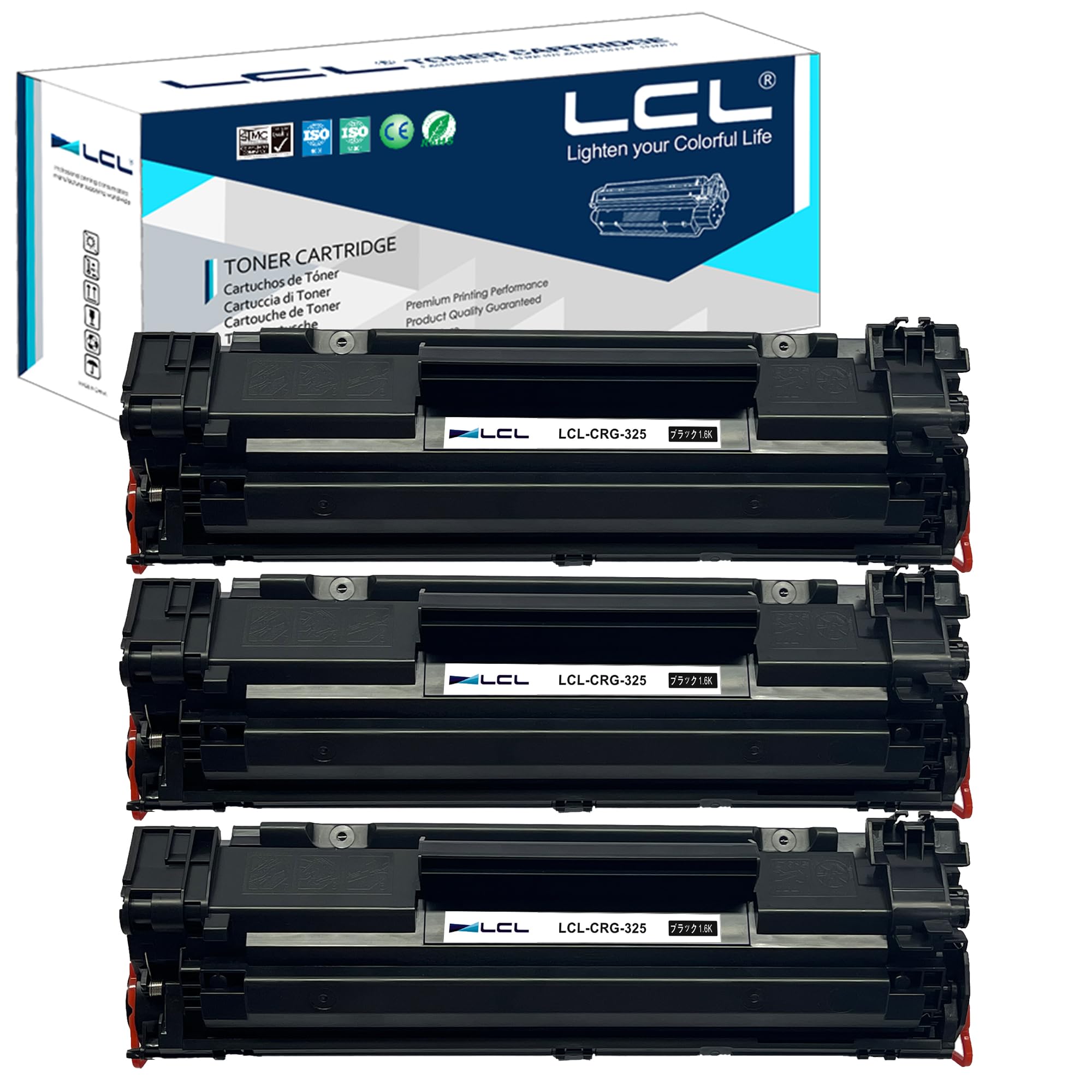 樂天商城 - LCL CANON用 キャノン用 CRG-325 CRG325 (3パック ブラック) 互換トナーカートリッジ 対応機種：Canon LBP6030 LBP6040