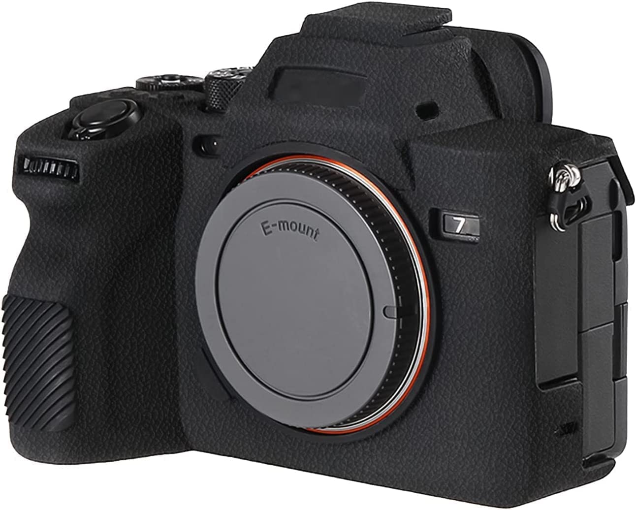 樂天商城 - Easy Hood 対応 Sony A7 IV/A7M4/ α7 IV/ILCE-7M4 スキンカバー シリコン保護ケース カメラのためのシリコーンの箱 カメラケース カメラカバー カメラバッグ 軽量 耐衝撃 ソフト