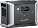 Dabbsson DBS2300plus 大容量ポータブル電源 EV用半固体リン酸鉄リチウムバッテリー 2330Wh 並列接続機能対応 15年長寿命 APP遠隔操作 16660Whまで容量拡張 2時間急速充電 リン酸鉄 ポータブルバッテリー 50/60Hz