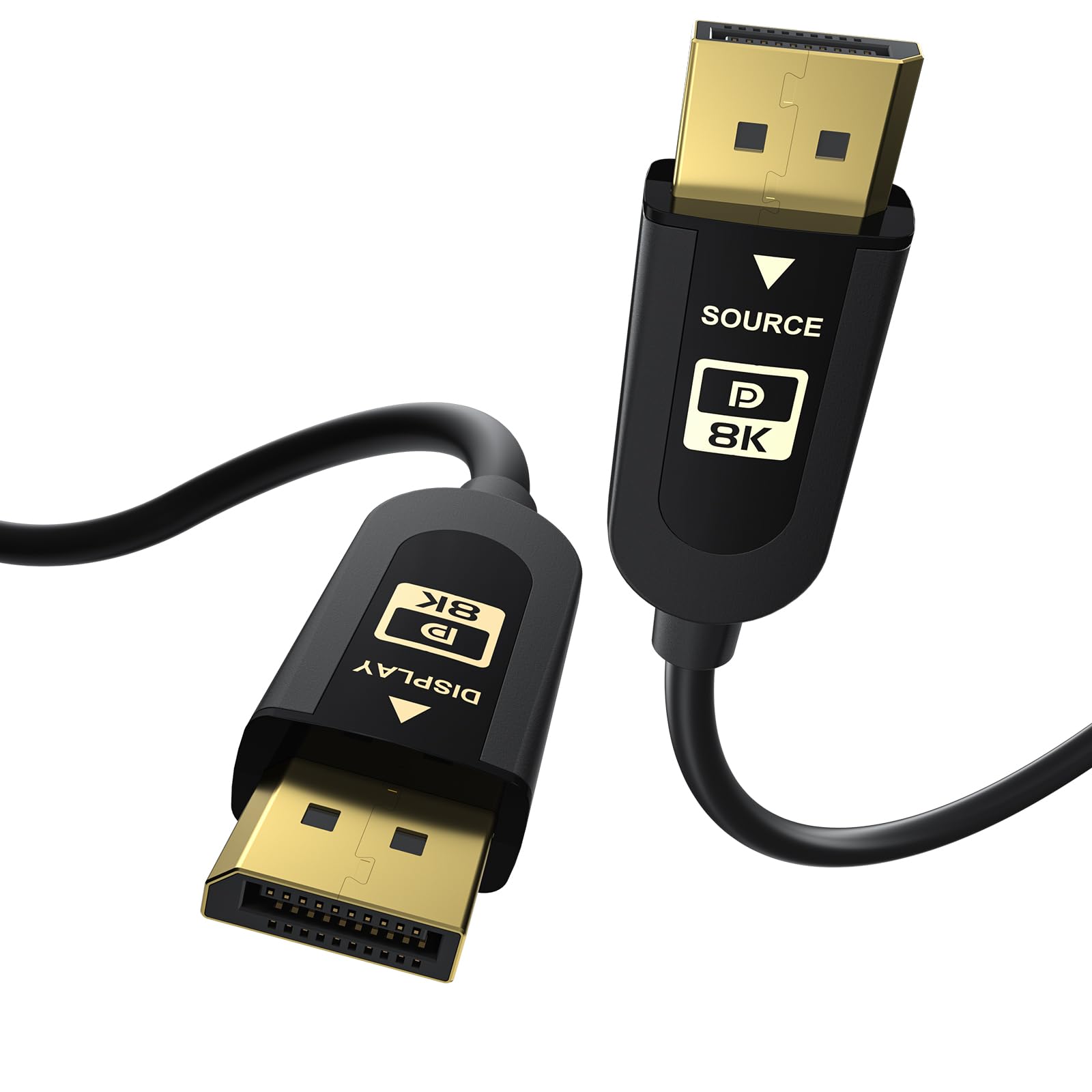 樂天商城 - FIBBR認定DisplayPort 2.1ケーブル、SuperSpeed DP2.1ケーブル40GbpsビデオDisplayPortケーブル、16K@30Hz、10K@30Hz、8K@60Hz、4K@165Hz、HDR、HDCP2.2、ARC DP to