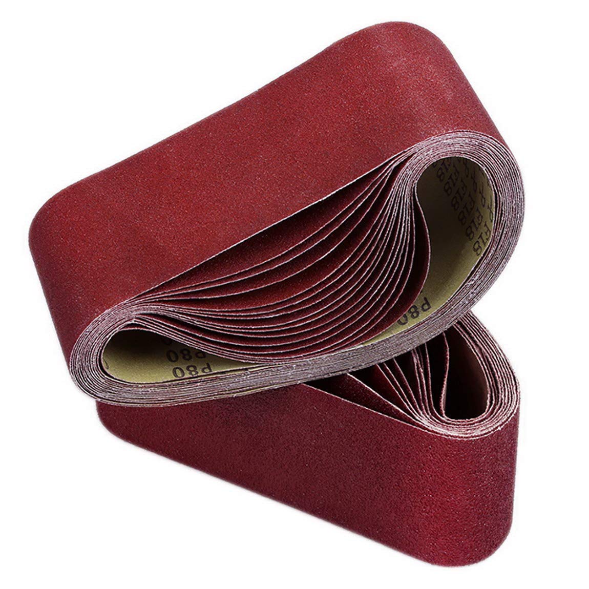 研磨サンディングベルト円周610x幅100mm【15個入り】グリット #40#60/80/120/180/240/320/400ベルトサ..