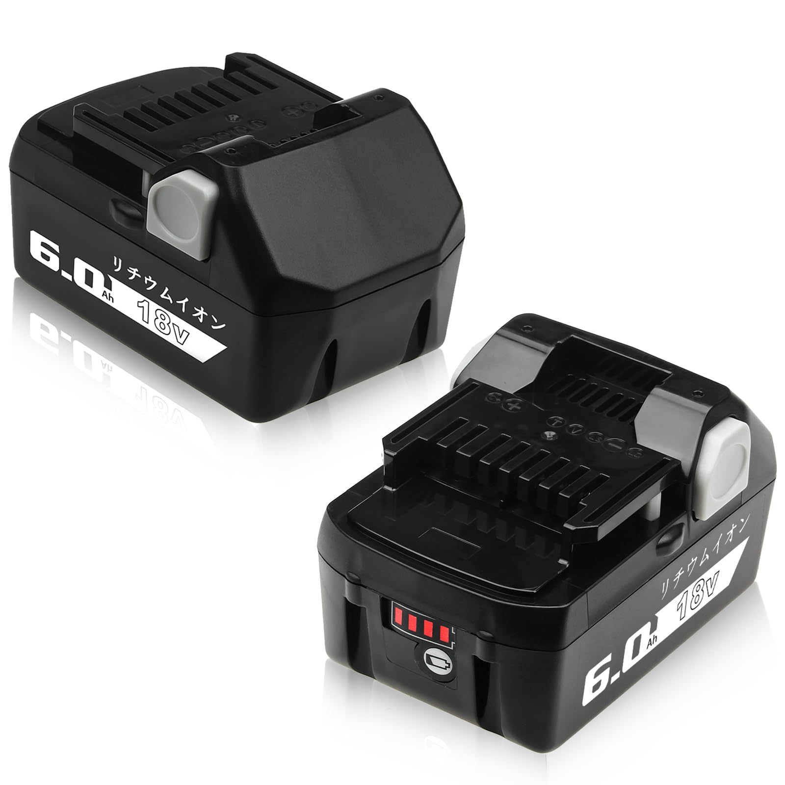 DOSCTT ߴ Ω 18v Хåƥ꡼ 6.0Ah BSL1860B ߴ Хåƥ꡼ 2ĥå ϥ 18v Хåƥ꡼ Ω18v BSL1815 BSL1830B BSL1850Bʤб CE PSEǧѤ LEDɽ 