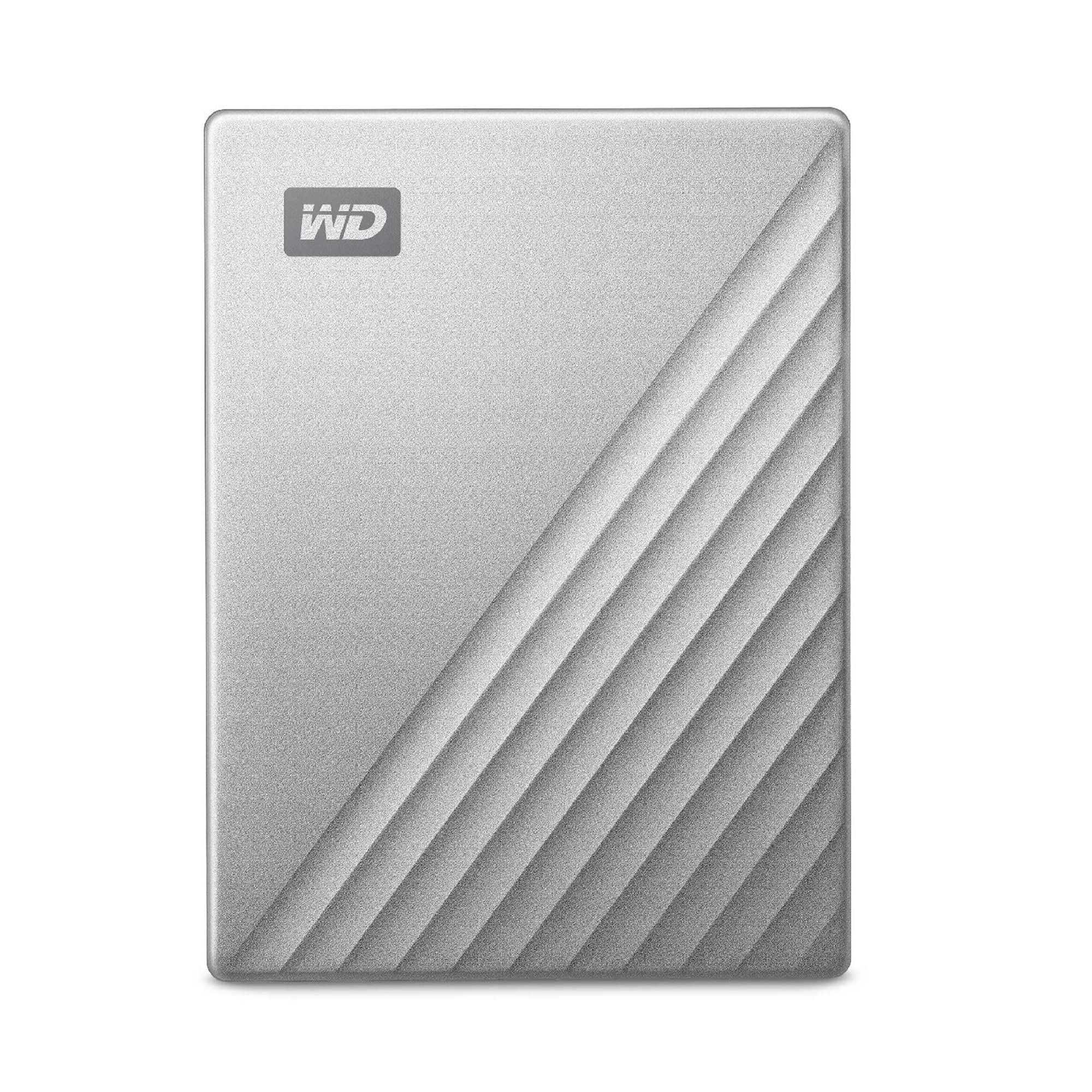 ウエスタンデジタル(Western Digital) WD ポータブルHDD 4TB USB Type-C シルバー My Passport Ultra 暗号化 パスワード保護 外付けハードディスク / メーカー3年保証 WDBFTM0040BSL-WES
