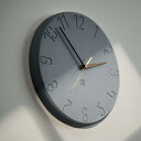 掛け時計 アナログ 静音 連続秒針 時計壁掛け おしゃれ 北欧 かわいい ウォールクロック スイープムーブメント wall clock 壁掛け型/置き型 柱時計 見やすい インテリア 部屋 リビング 寝室用 グレー