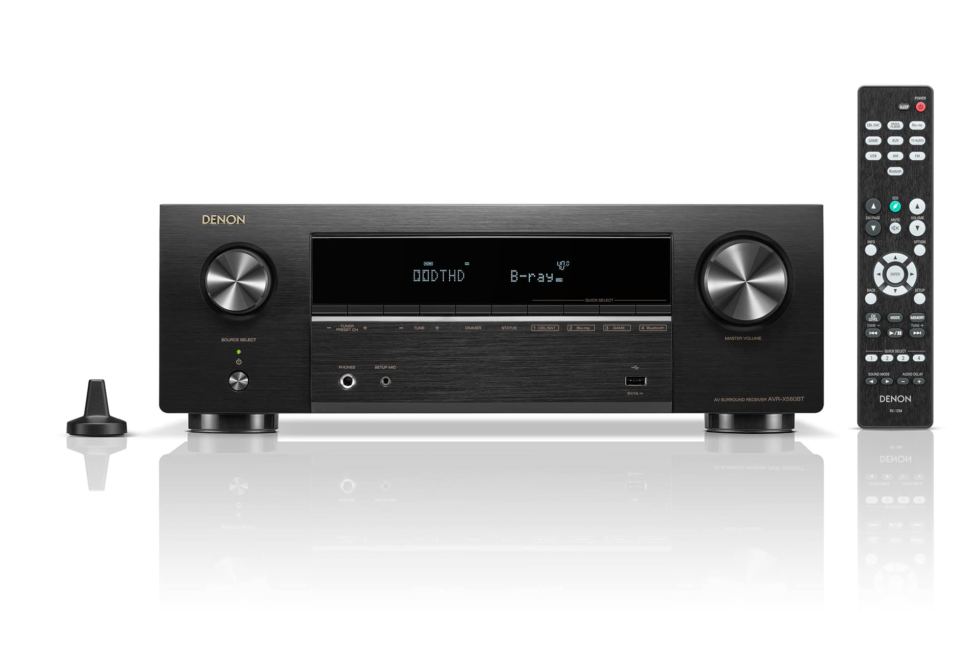 ǥΥ Denon AVR-X580BT 5.2ch AV饦ɥ쥷С 8K Ultra HDHDR10+ eARCб/֥...