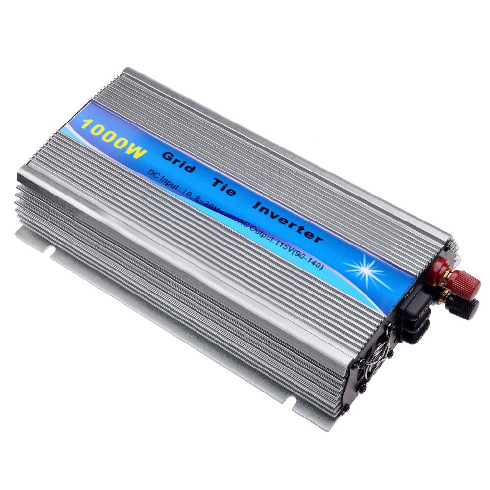 樂天商城 - Y&H 1000W グリッドタイインバーター MPPT 26V-36V 純正弦波 インバーター DC30-45V入力AC90-140V出力 48Hz-62Hz【24V/30V/36Vソーラーパネル対応】