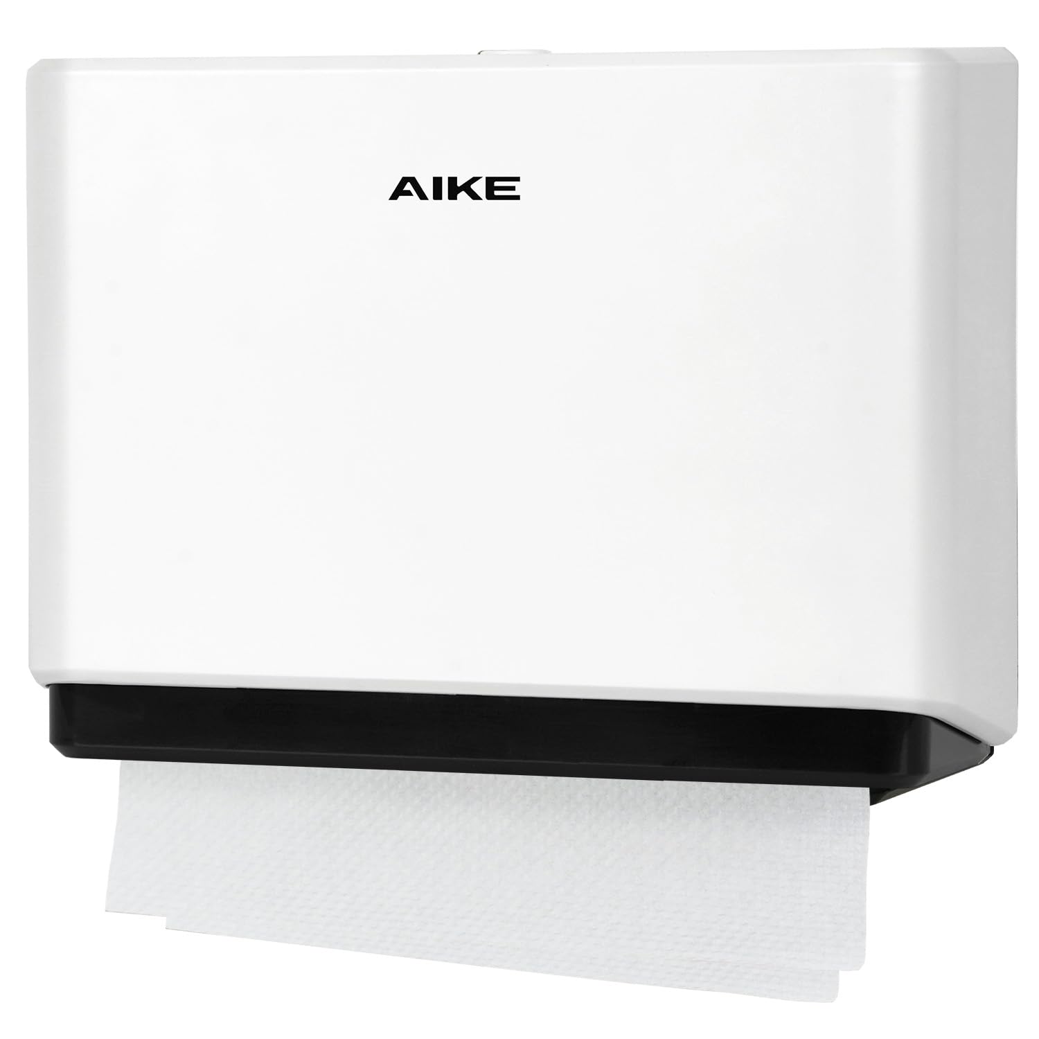 AIKE 小判用 ペーパータオルホルダー 壁掛け ペーパーホルダー 200枚収納 家庭用/業務用 ハンドペーパ..