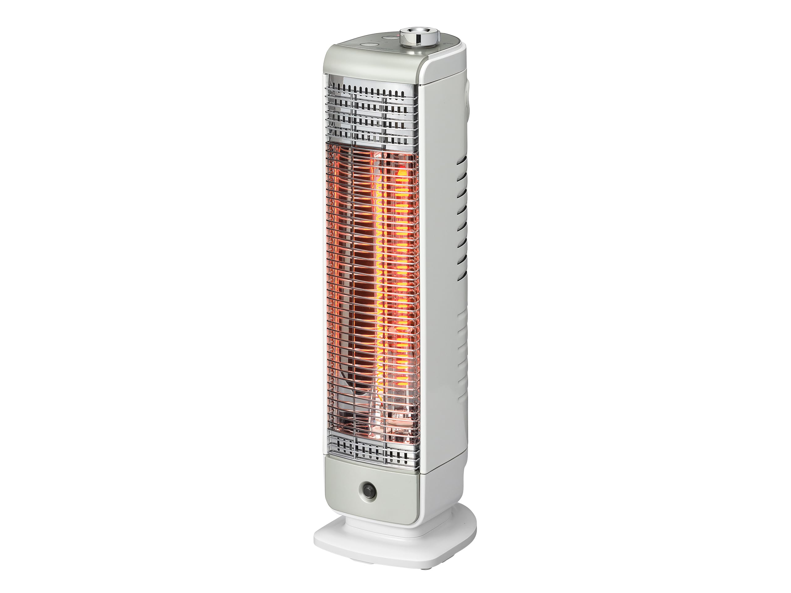 樂天商城 - コイズミ カーボンヒーター 400/200W 消し忘れ防止センサー付き オフタイマー付き ホワイト KKH-0440/W