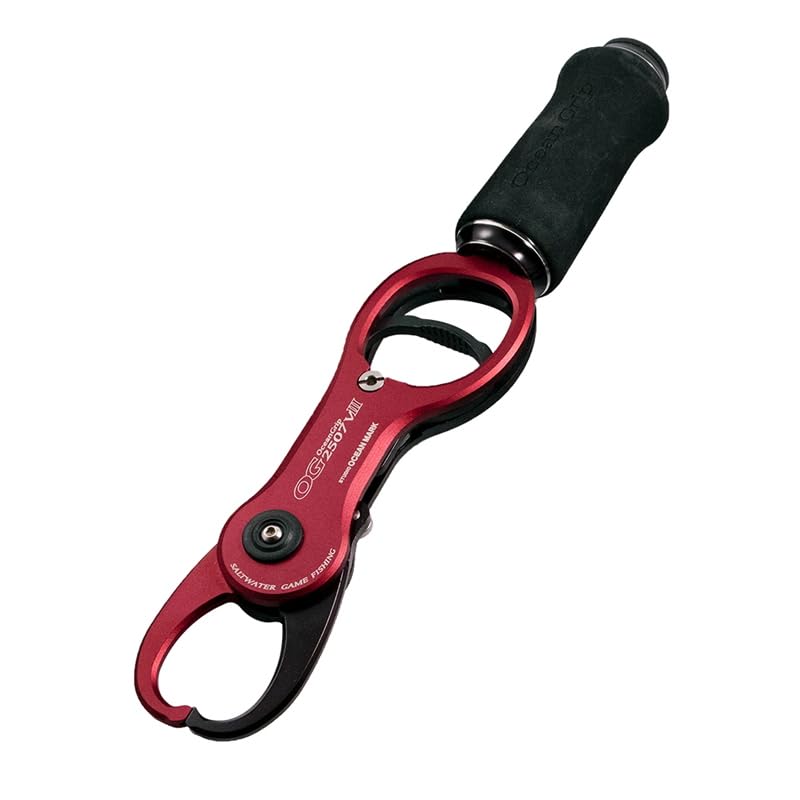 樂天商城 - スタジオオーシャンマーク OCEAN GRIP (オーシャングリップ) OG2507VIII フィッシュグリップ R レッド