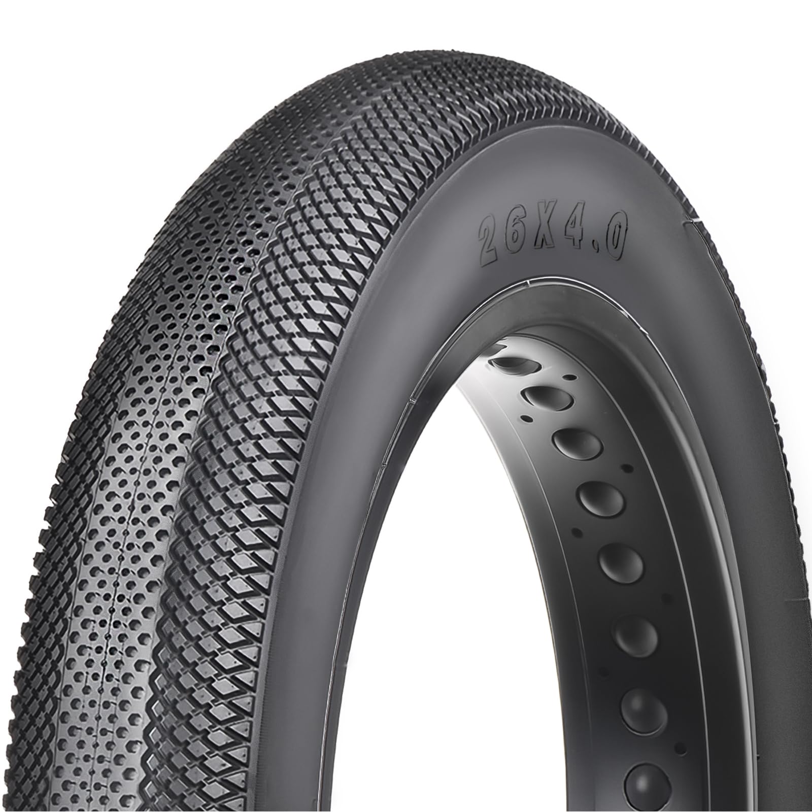 MOHEGIA 自転車 ファットタイヤ: 26×4.0インチ 電動自転車用タイヤ - 折りたたみ式 交換用タイヤ - 都..