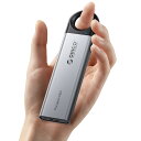 ORICO 1 TB外付SSD 最大1050 MB/秒、2 in 1 USB C & Aケーブル付き、Type-Cスマートフォン、タブレット、ノートブック用高信頼性ストレージ - C10