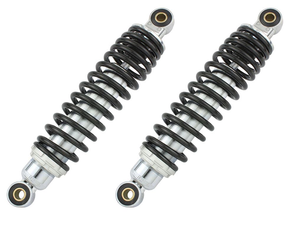 樂天商城 - SHIFT UP (シフトアップ) (SHFIT UP) モンキーリアショック Type-2 265mm メッキボディ/ブラックスプリング 2本入り 225265-36-10