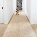 廊下用マット 廊下敷き PVC 60×600cm 大判 厚さ1.5mm 透明マット ソフト 撥水 おしゃれ 汚れ防止 お手入れ簡単 床暖房対応 滑り止め クリア 廊下シート (600*60cm)