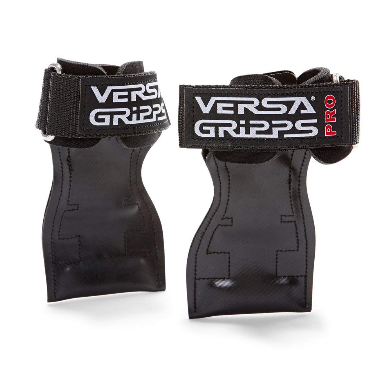 樂天商城 - Versa Gripps PRO パワーグリップ 筋力トレーニング・リストラップ made in the USA (Black/黒, SM:15.6-18.0cm)