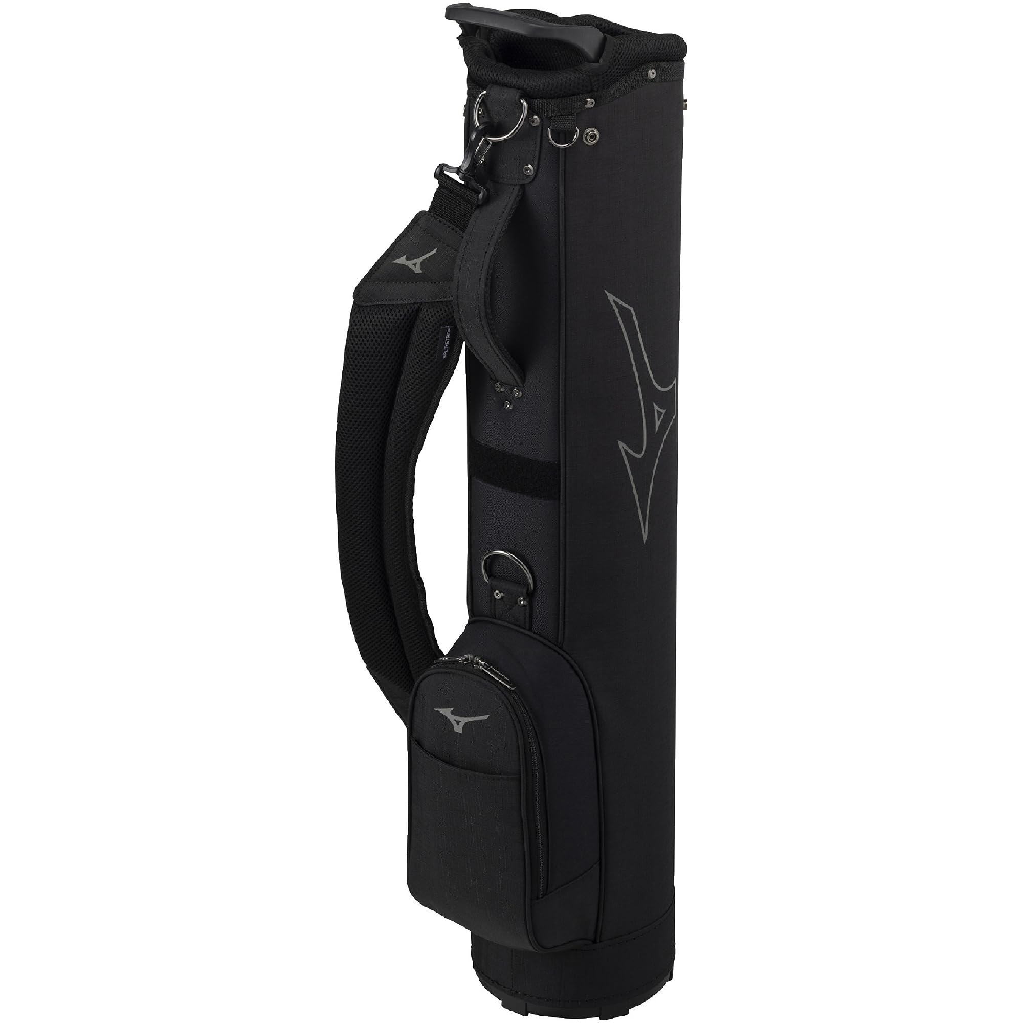 MIZUNO(ミズノ) ゴルフ キャディバッグ ハーフバッグ ユニセックス 約1.6kg 7.0型(56cm) ブラック 5LJC2404