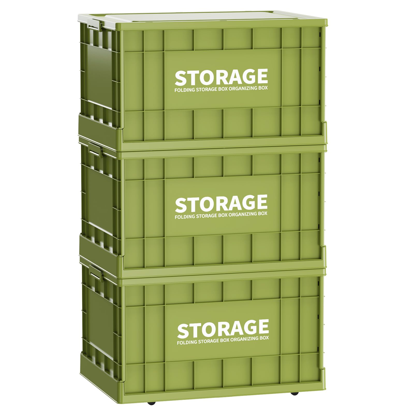 収納ボックス 折りたたみ 大容量 収納ケース コンテナ キャスター付き アウトドア 収納用品 キャンプ用..