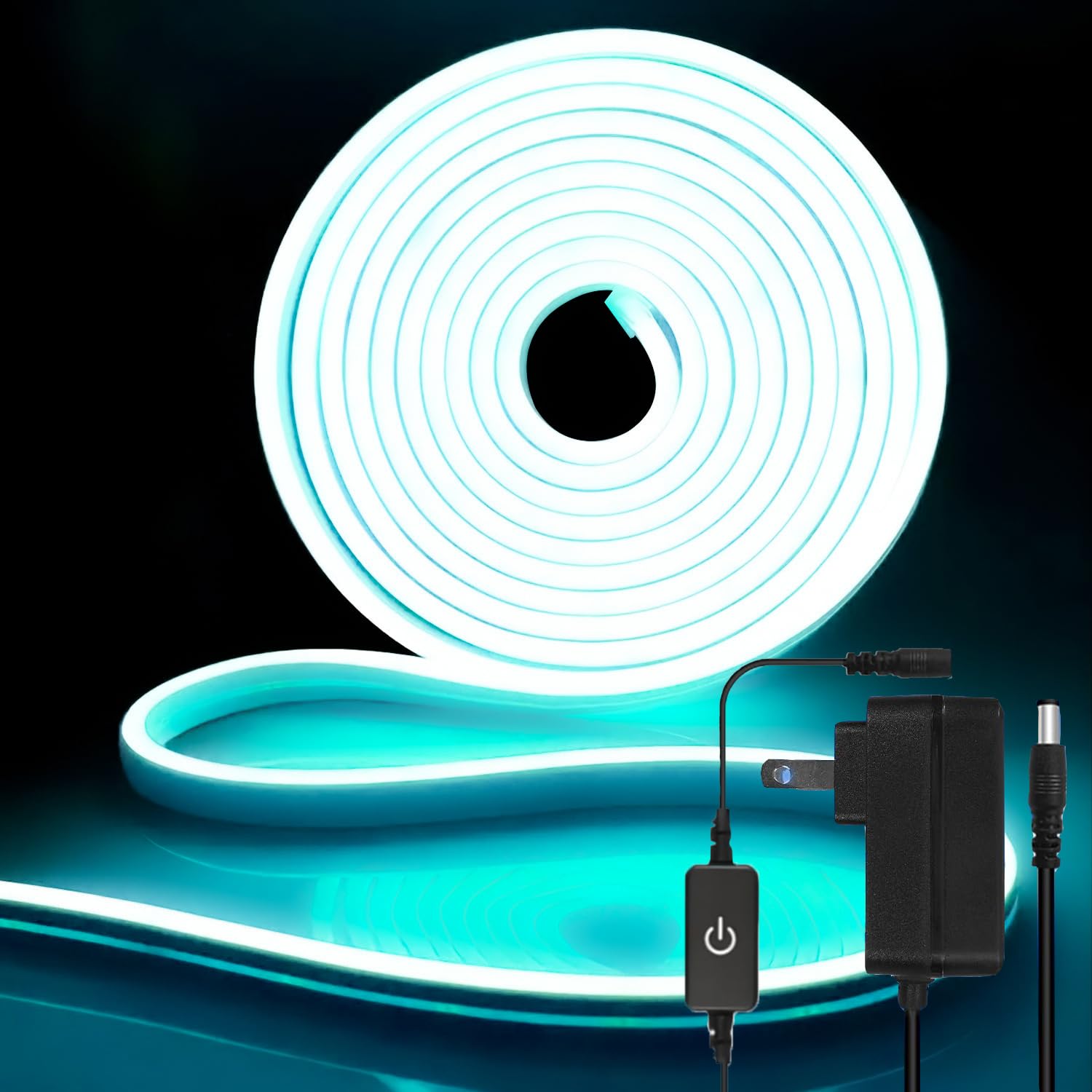 iNextStation ledテープライト 防水IP65 SMD2835 120LEDs/m 入電電圧12V テープ 照明 取付簡単 ledチュ..