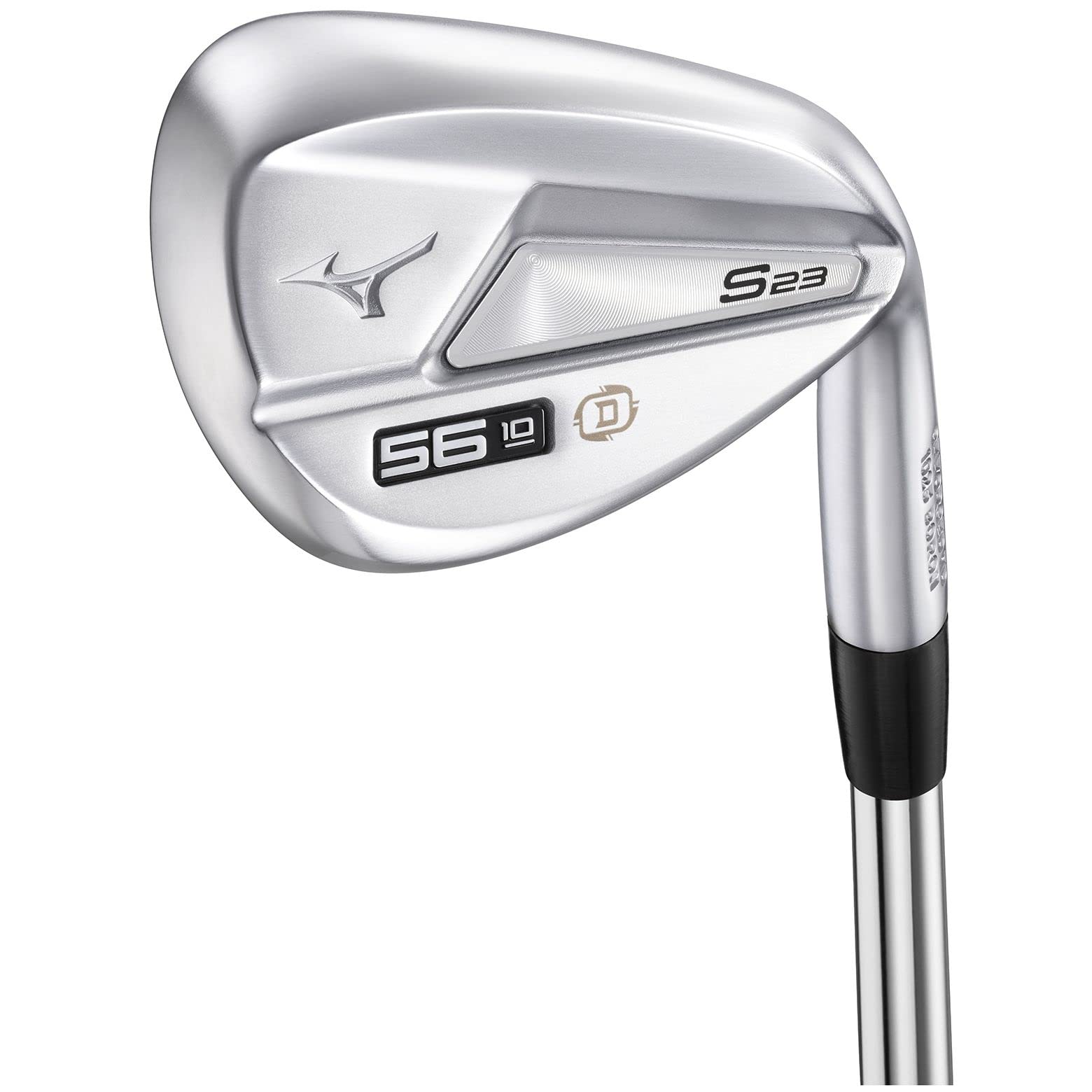 MIZUNO(ミズノ) ゴルフクラブ S23 ウエッジ ホワイトサテンブラッシュ仕上げ メンズ 右利き用 【カタログ純正シャフト装着モデル】 ダイナミックゴールド HT スチールシャフト ロフト角/56度 バウンス角/10度 硬さ/S200 5KJSB22