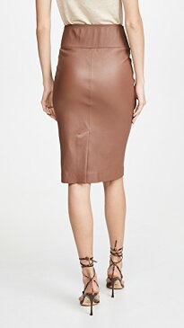 Sprwmn レザースカート スカート 革 レディース【SPRWMN Straight Leather Pencil Skirt】Hazelnut