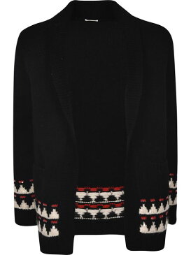 イヴ・サンローラン セーター カーディガン メンズ【Saint Laurent Knitted Cardigan】Black