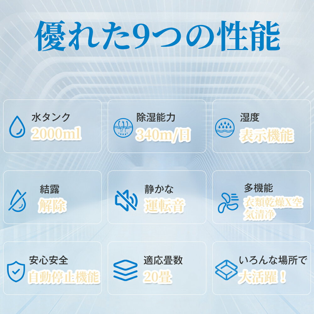 除湿機 空気清浄機 除湿器 衣類乾燥 部屋干し LEDスクリーン デシカント式 コンパクト 衣類乾燥除湿機 湿気 湿気対策 室内物干し パワフル 静音 おしゃれ 乾燥機 省エネ 自動停止 梅雨 湿気 カビ防止 洗濯物 大容量 結露 カビ対策 新生活 在宅