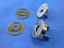 マグネットホック 【18mm】 シルバー