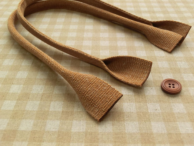 リネン混バーバリー持ち手 手さげ＆ショルダータイプ 50cm 2本組 matsuke5-10002701 服地・布地のマツケ サンプル画像3