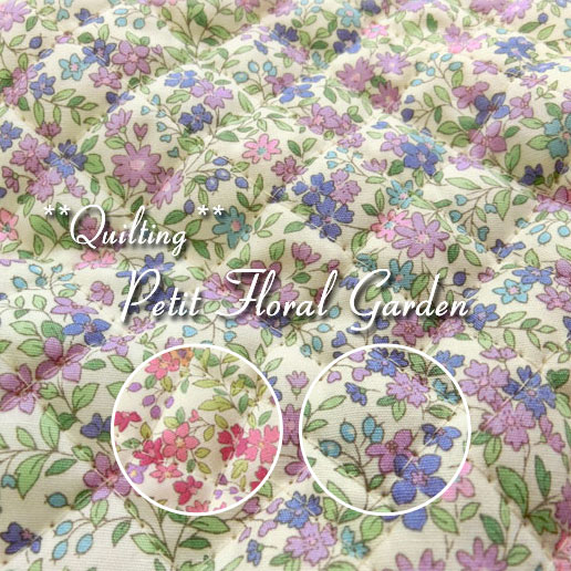 ▼【キルティング】Petit Floral Garden