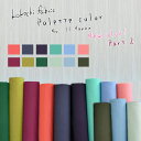 ▼バッグ作りにおすすめ！kokochi fabricパレットカラー11号ハンプ♪＊MUJI＊＜NEW Color＊Part2＞※110cm幅 コットン100％ ｜11号帆布 レシピあります｜