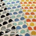 ◇◇★『Hedgehog』Linen like Slab(ハリネズミ リネンライクスラブ)※100cm幅 コットン100% |はりねずみ柄 入園入学 動物 アニマル|