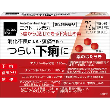 【第2類医薬品】matsukiyo エクトール赤丸 72錠【point】