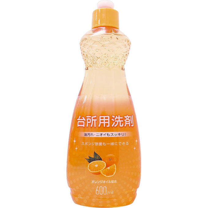 MK 台所用洗剤 オレンジ 本体 600ml