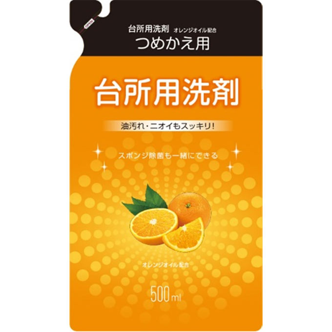 MK 台所用洗剤 オレンジ 詰替 500ml