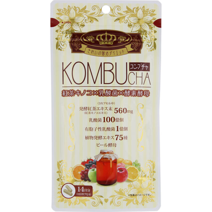 ユーワ KOMBUCHA 42粒