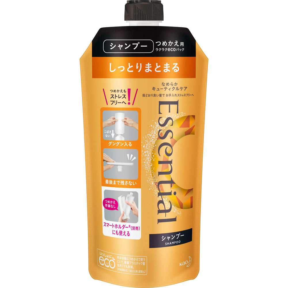 花王 エッセンシャル スマートリペア シャンプー つめかえ用 340mlのサムネイル