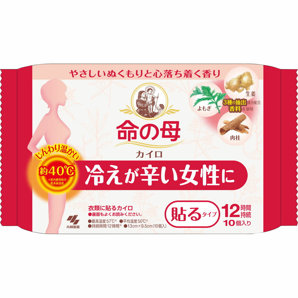 桐灰化学 命の母カイロはる 10Pのサムネイル
