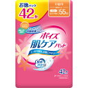 日本製紙クレシア ポイズ 肌ケアパッド 軽快ライト お徳パック 42枚