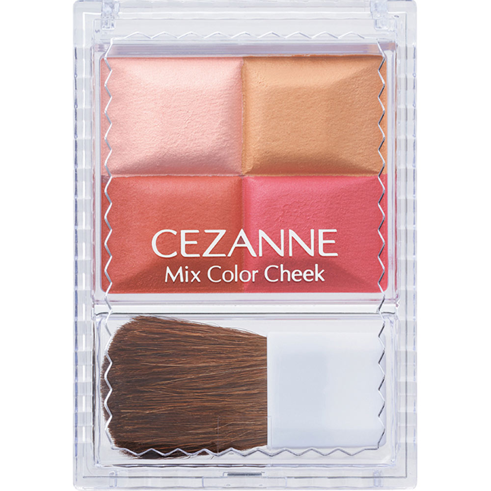 セザンヌ化粧品 セザンヌ ミックスカラーチーク 05 レッド系