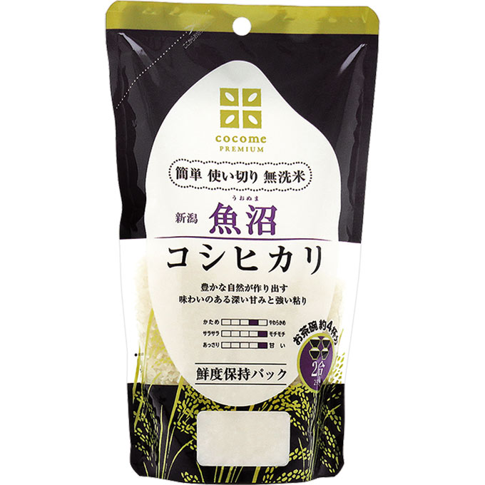 三菱食品 cocome　新潟魚沼　コシヒカリ 290g
